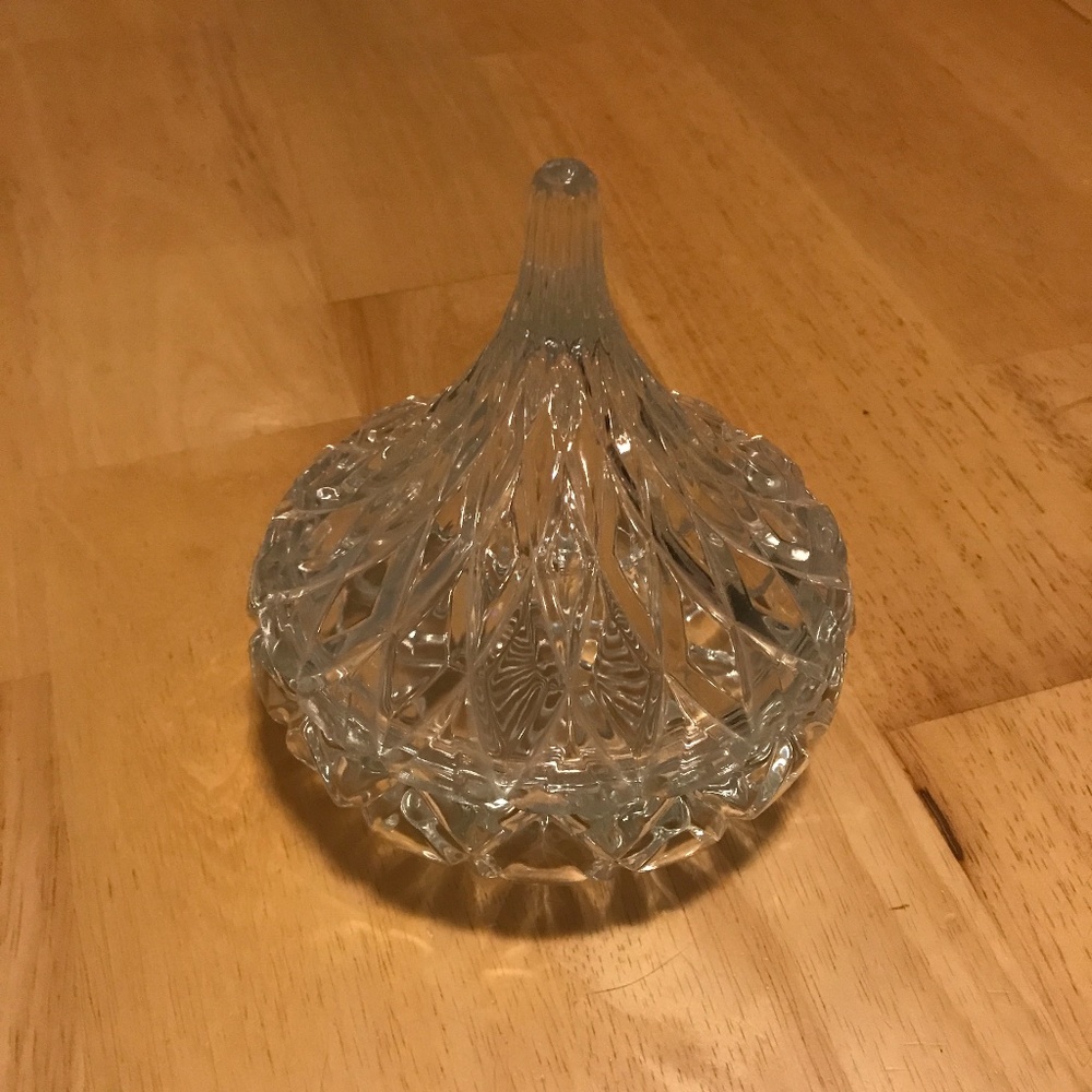 Crystal Hershey’s Kiss Candy Dish